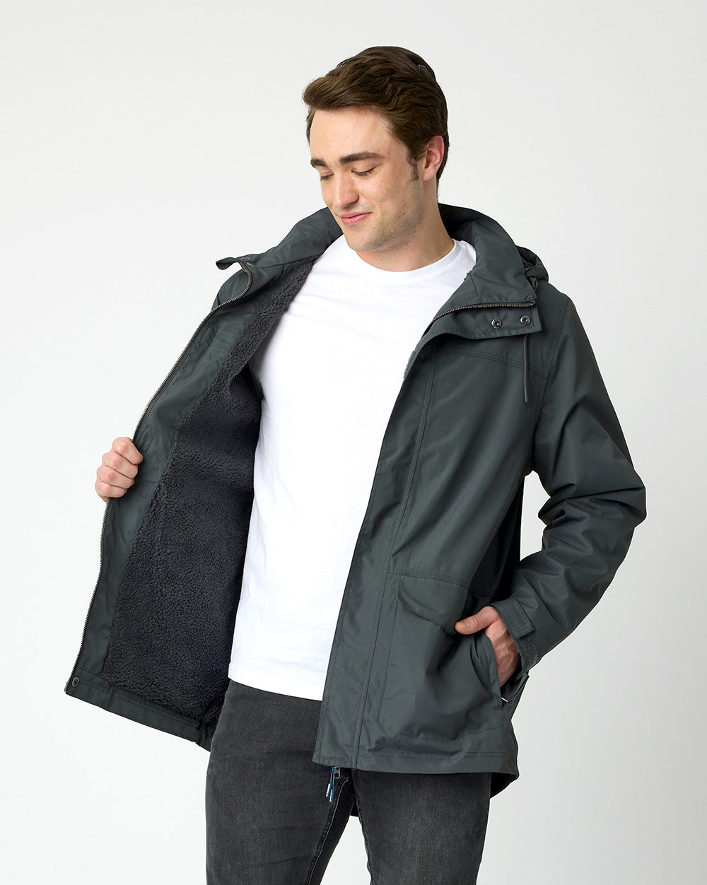 Altair Coat in Shadow
