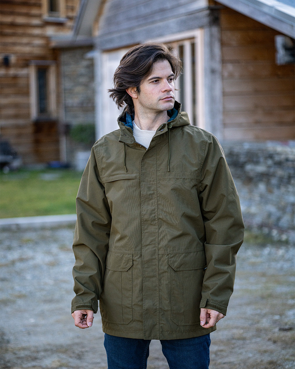 Wolf Jacket in Olive Green – Rainbird Clothing