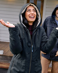 Hestia Coat in Black