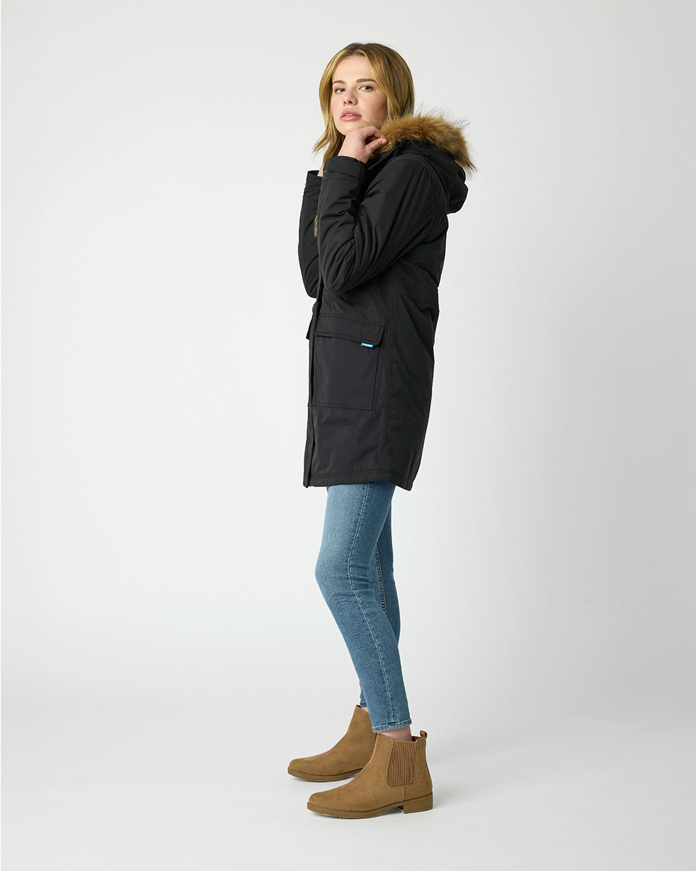 Lyra Parka in Black