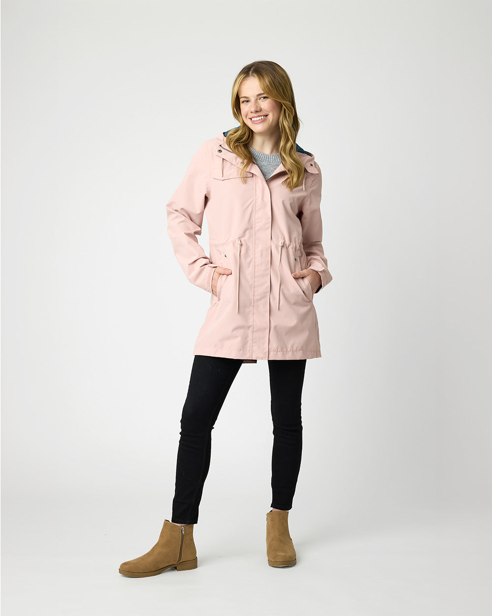 Malin Jacket in Rose Blush