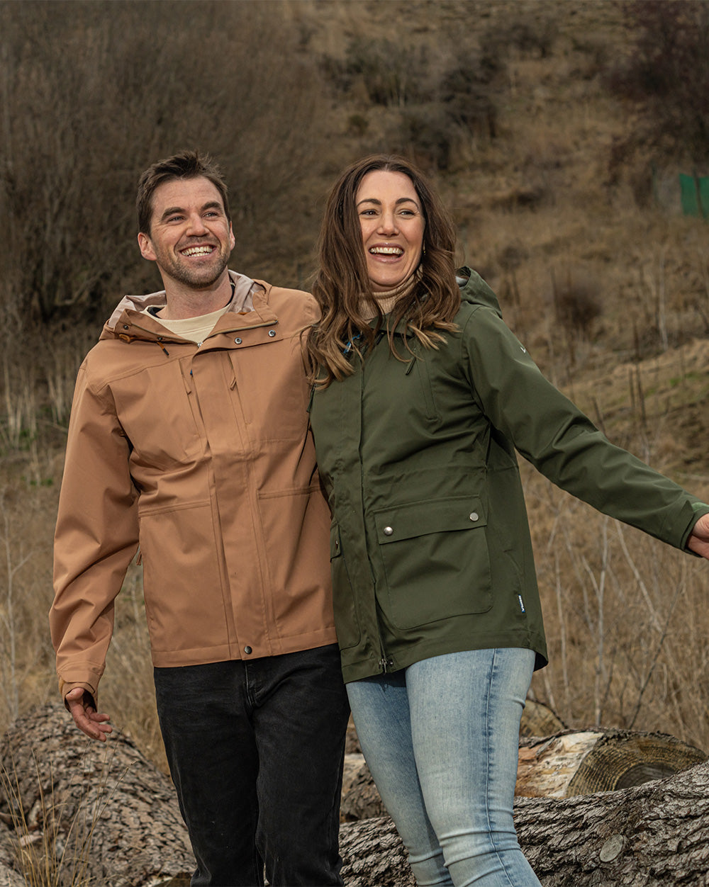 Green hiking clearance jacket