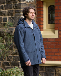 Altair Coat in Dark Denim