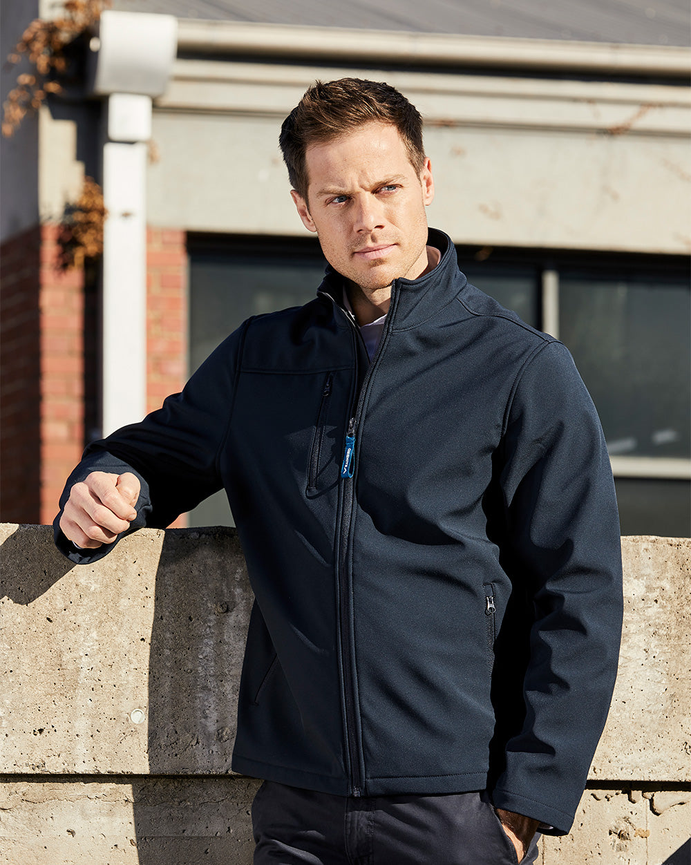 Dunstall Softshell Jacket in Navy