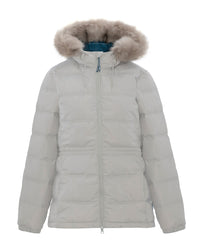 Elara Urban Puffer in Pebble Grey