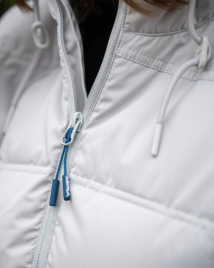 Elara Urban Puffer in Pebble Grey