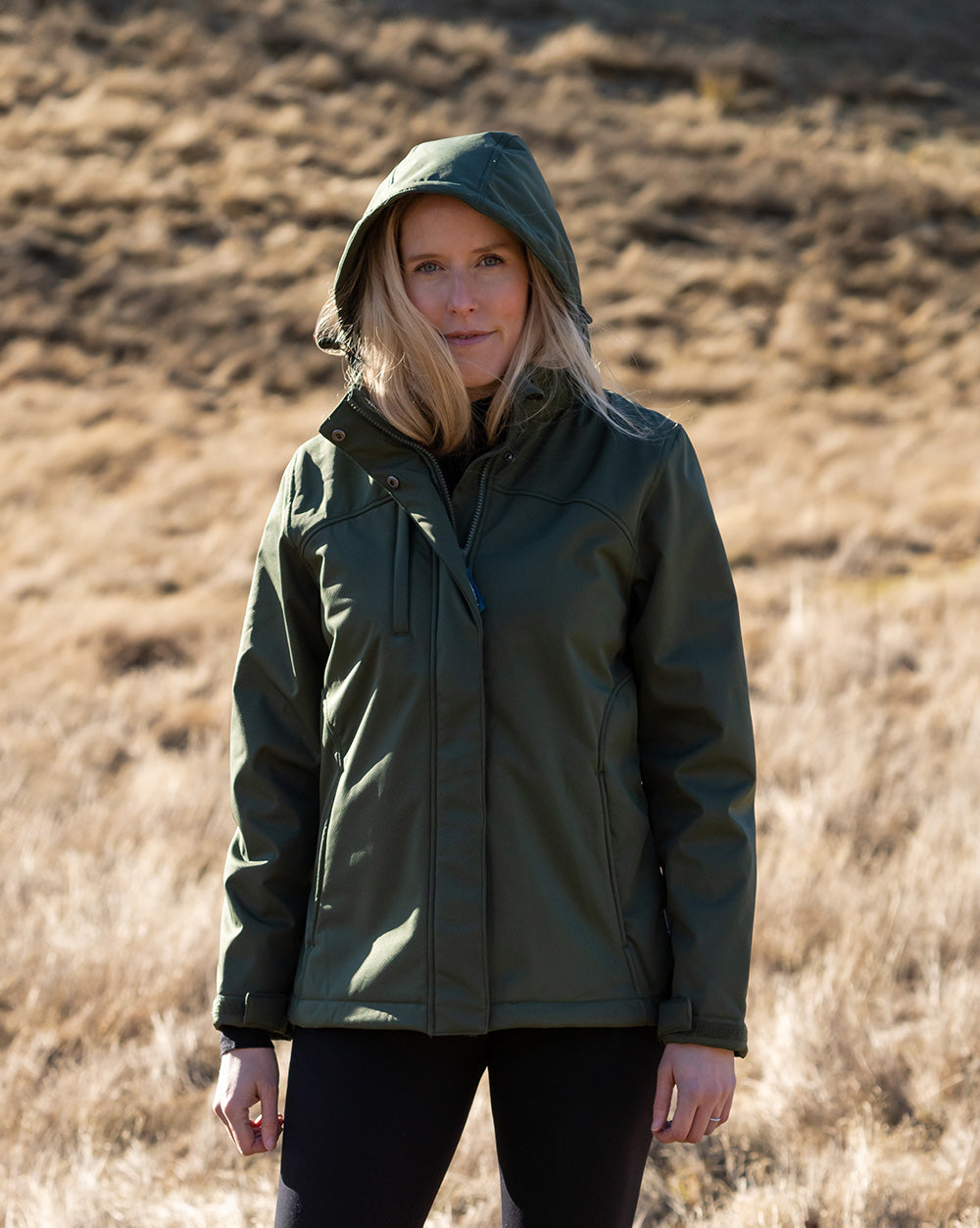 Ellis Softshell Coat in Beetle BEETLE 8