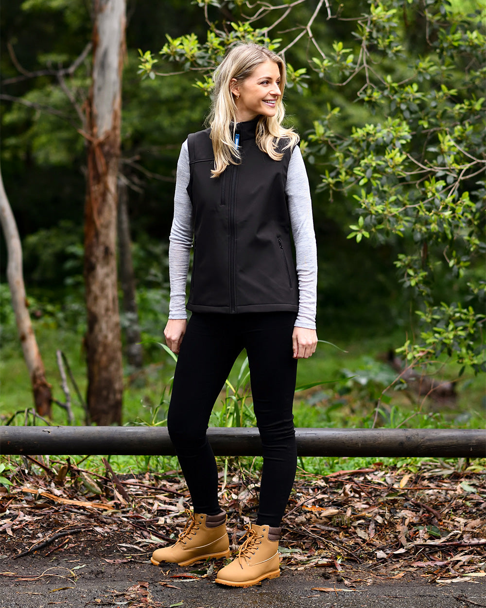 Freeman Softshell Vest in Black – Rainbird Clothing