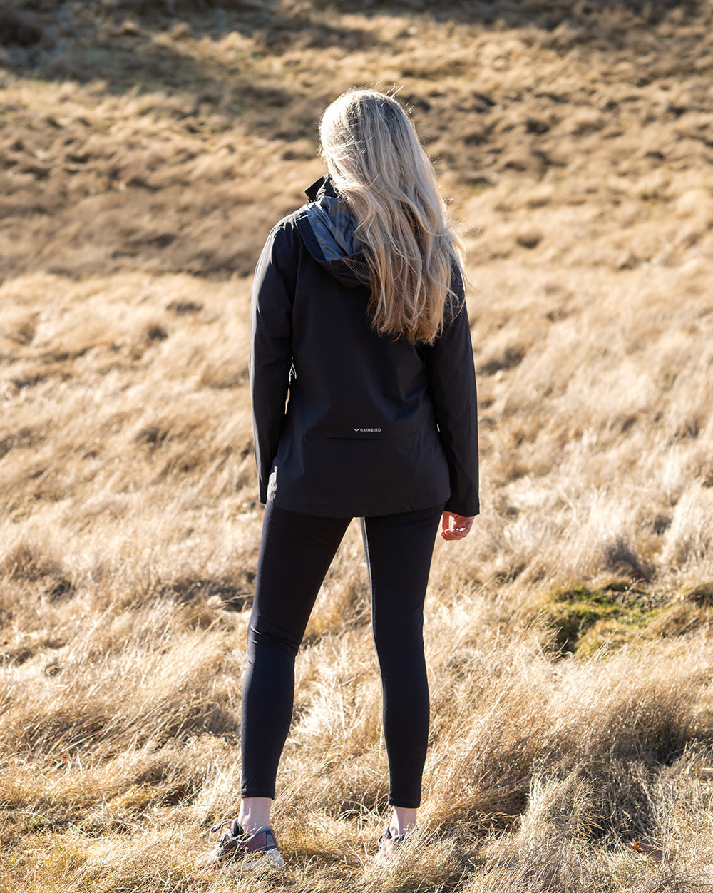 Halley Shell Jacket in Black