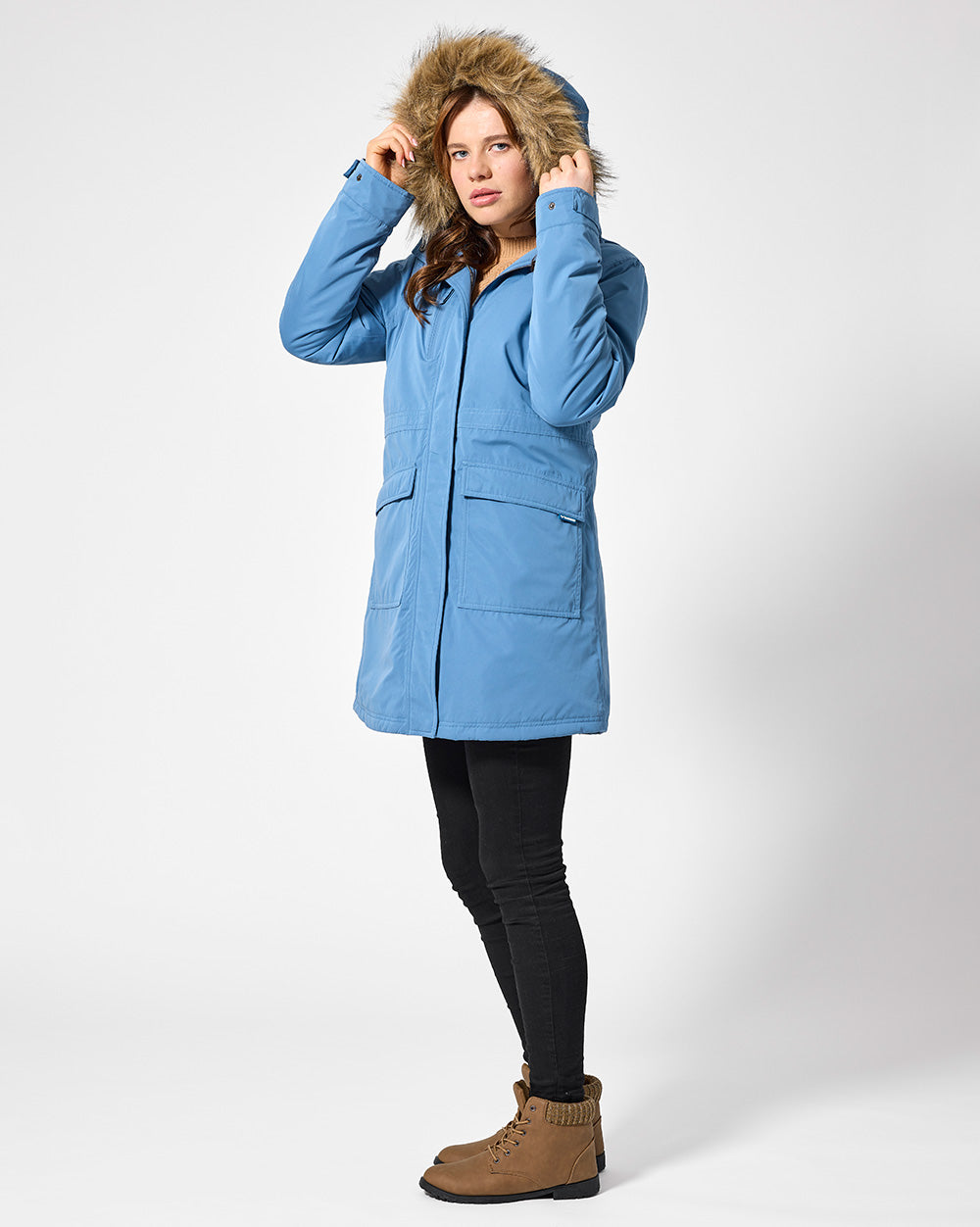 Lyra Parka in Stratus Blue