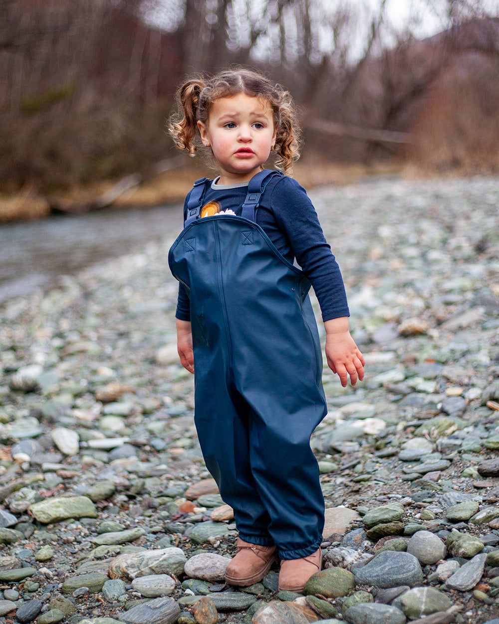 Puddle Suit in Navy