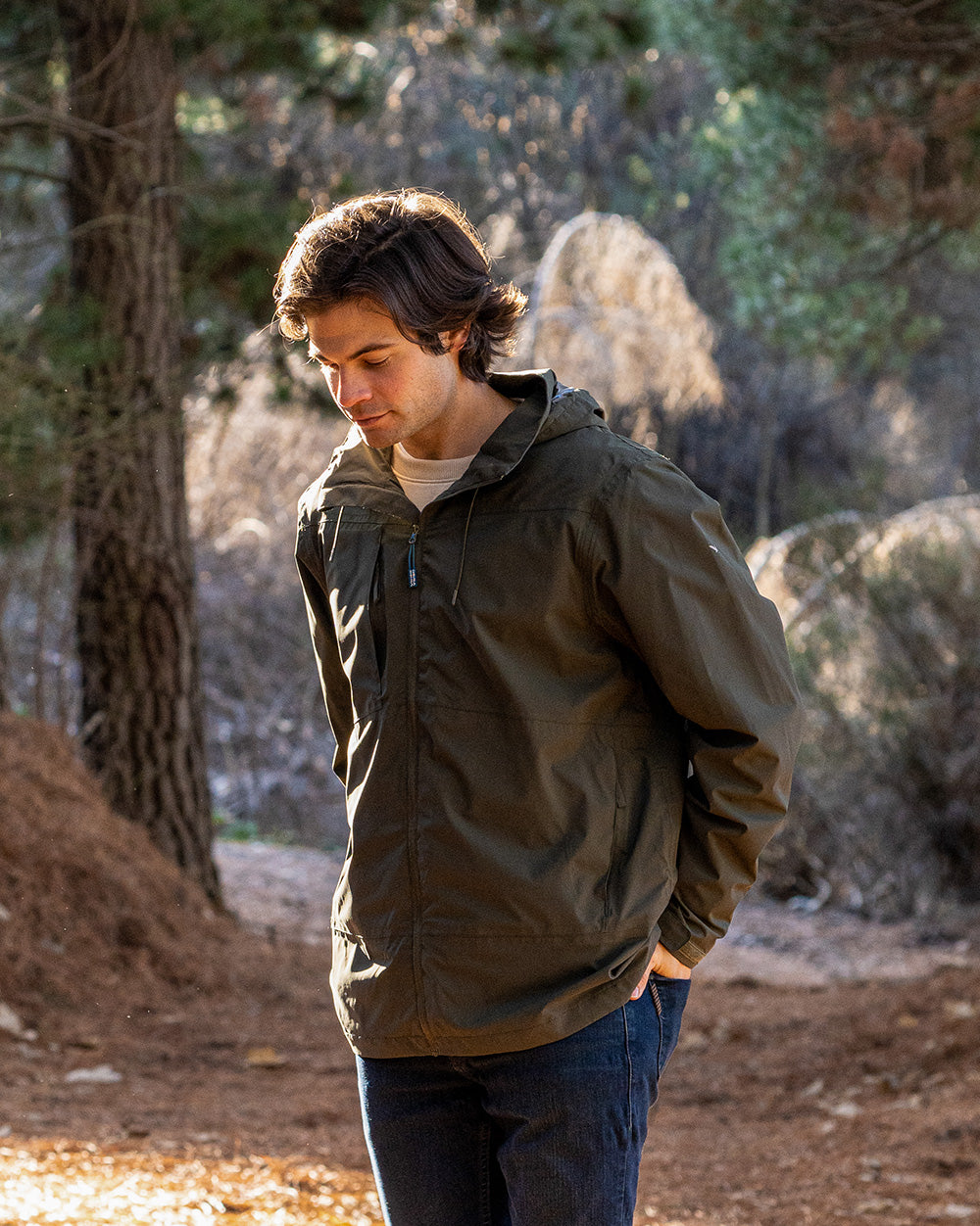 Sedna Shell Jacket in Forest