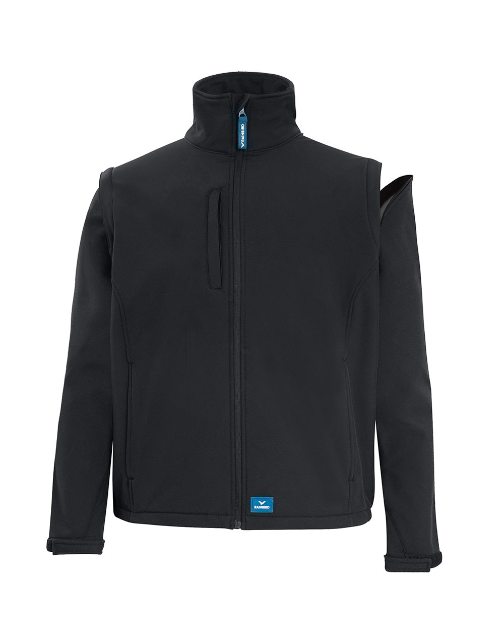 Solid Landy Softshell Jacket in Black – Rainbird Clothing