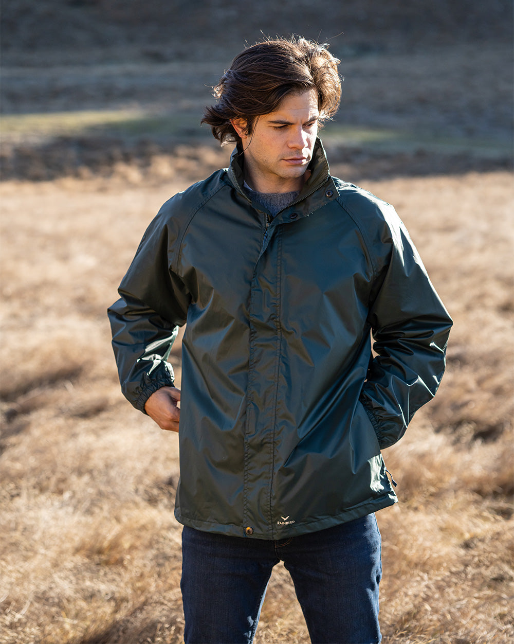 Stowaway store rain jacket