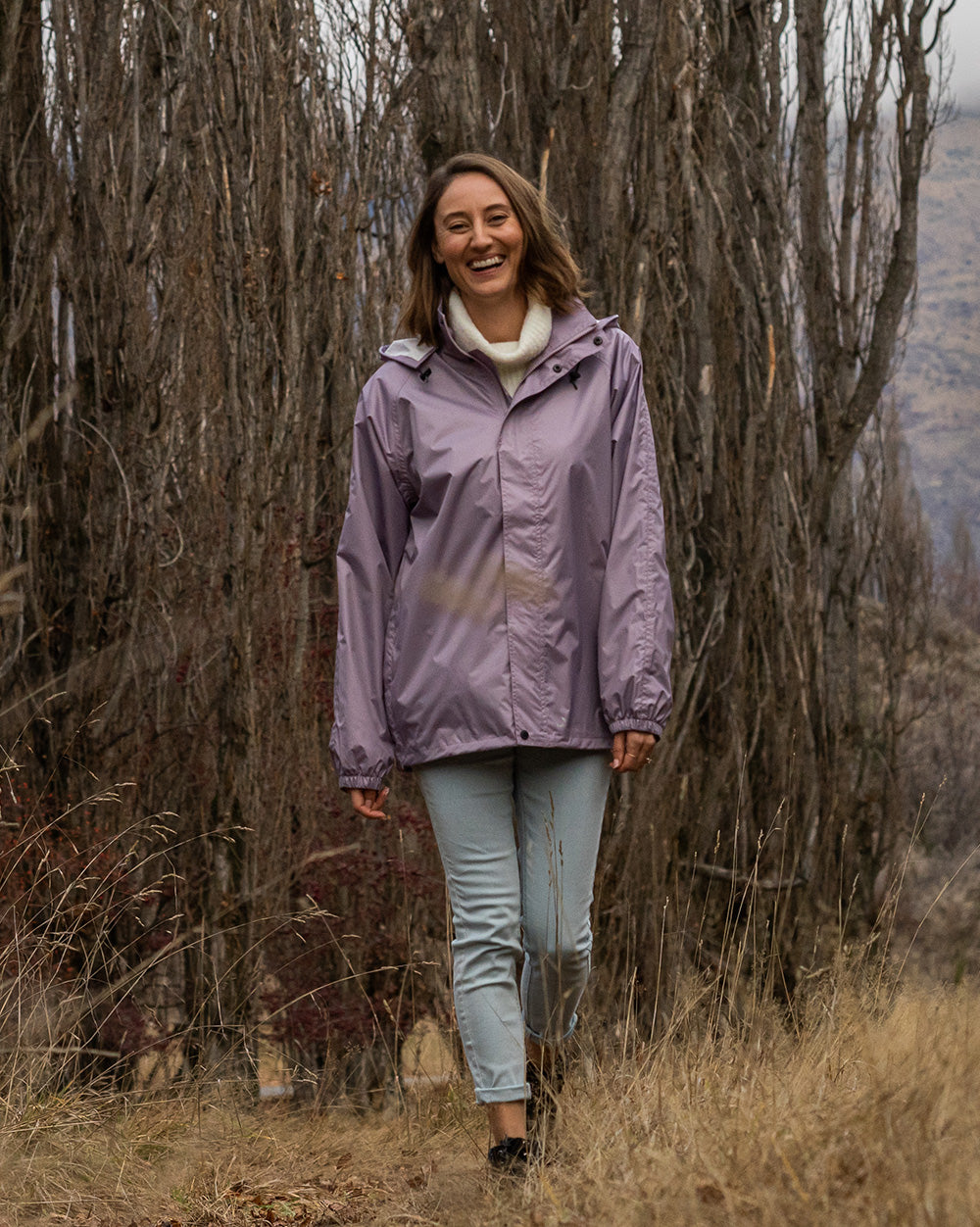 STOWaway Jacket in Lilac Ash – Rainbird Clothing