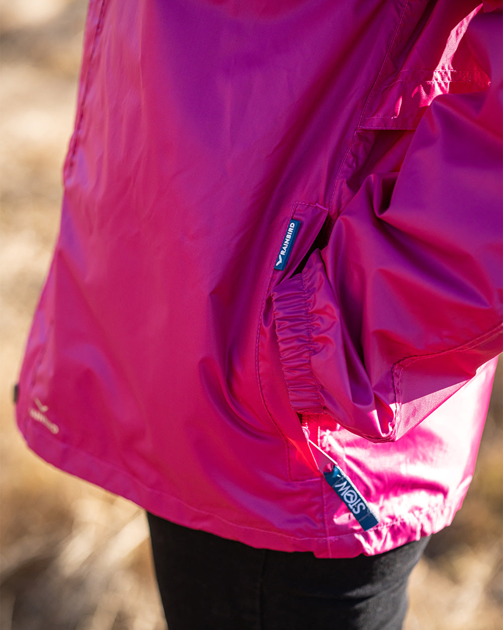 STOWaway Jacket in Raspberry