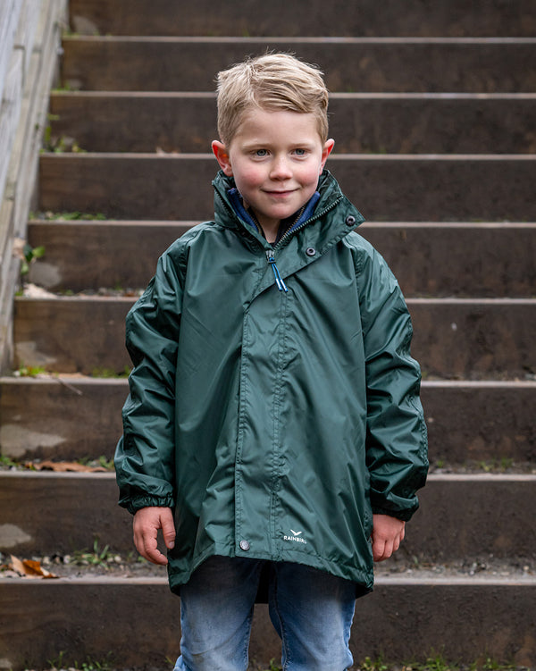 STOWaway Kids Jacket in Forest Green