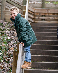 STOWaway Kids Jacket in Forest Green