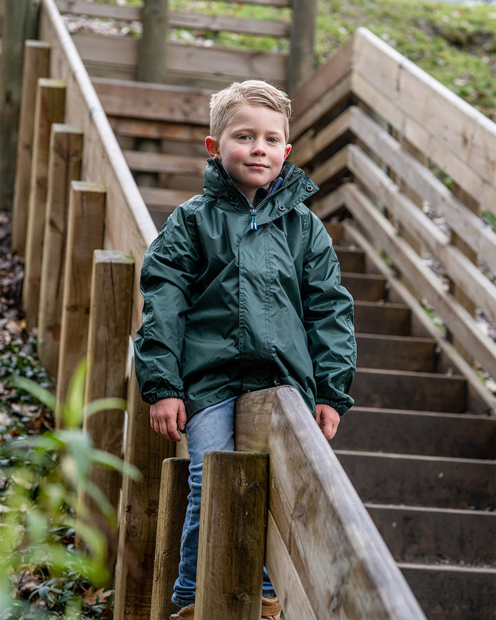 STOWaway Kids Jacket in Forest Green