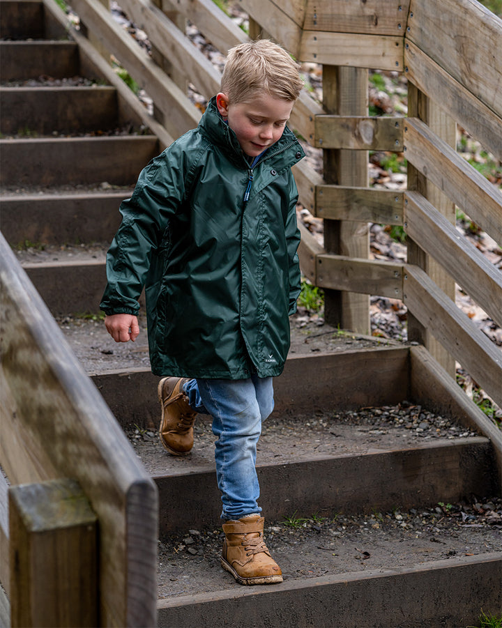 STOWaway Kids Jacket in Forest Green