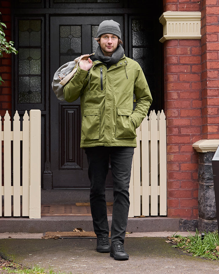 Vesta Parka In Kelp Green