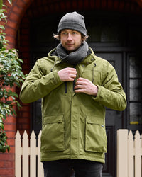 Vesta Parka In Kelp Green