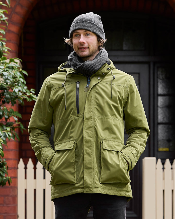 Vesta Parka In Kelp Green