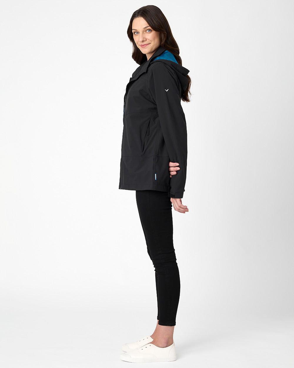 Halley Shell Jacket in Black